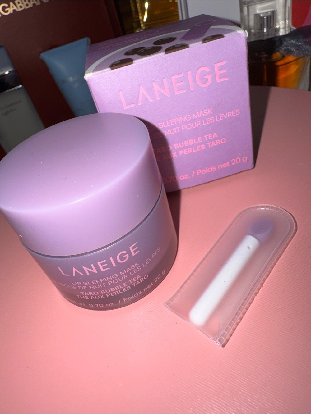LANEIGE Lip Sleeping Mask - Taro Bubble Tea